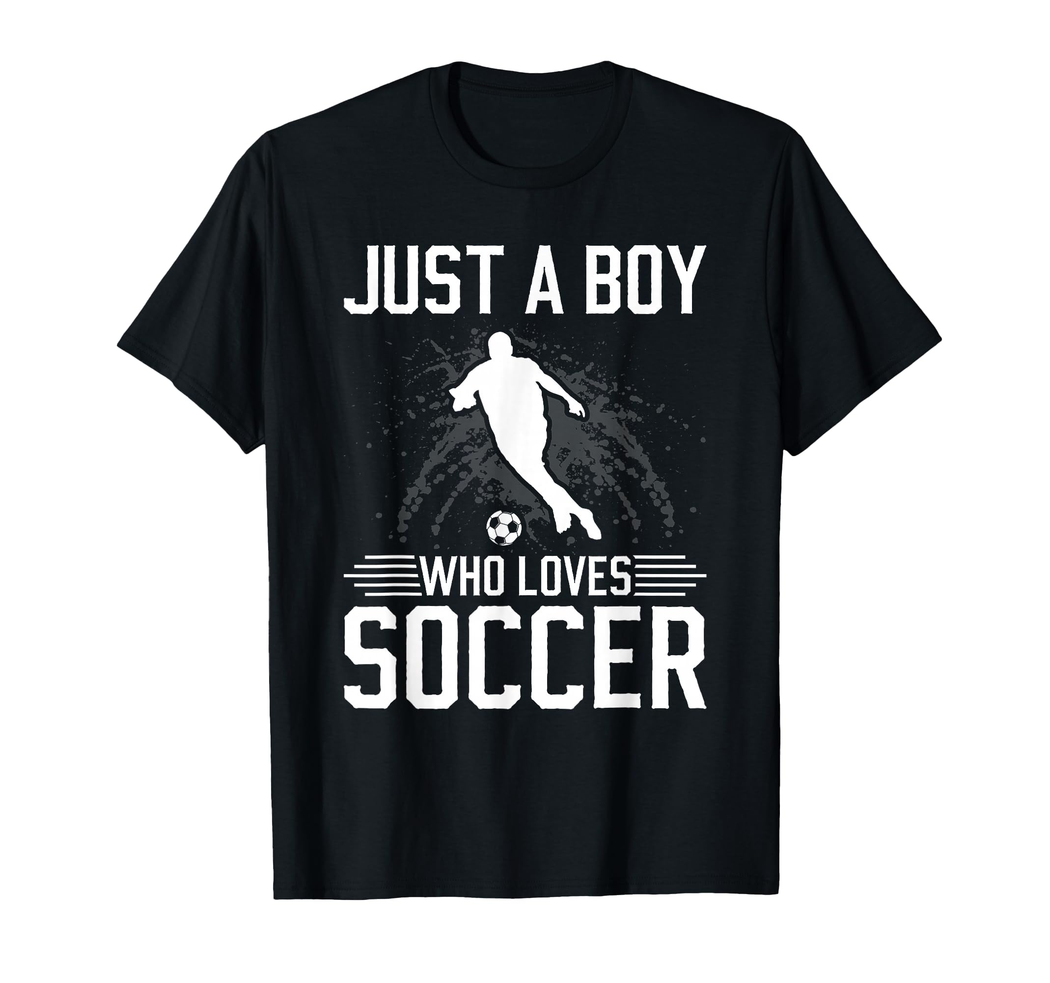 Just Who Loves Soccer T-Shirt - Aesthetic Graphic Unisex - T-Shirt, Sweatshirt, Hoodie