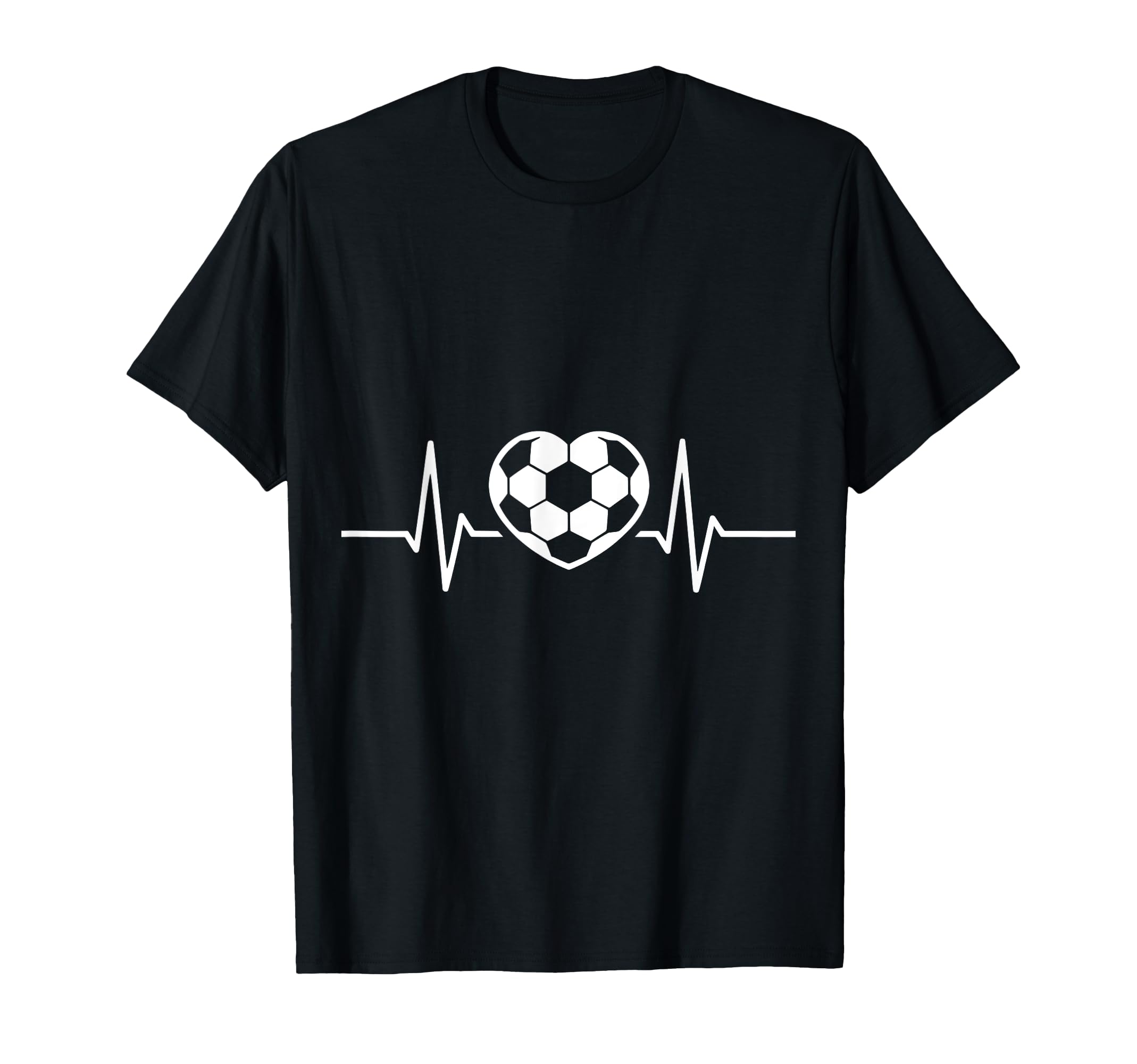 Soccer Heart Drawing Soccer Fans T-Shirt - Aesthetic Graphic for Adults - T-Shirt, Sweatshirt, Hoodie