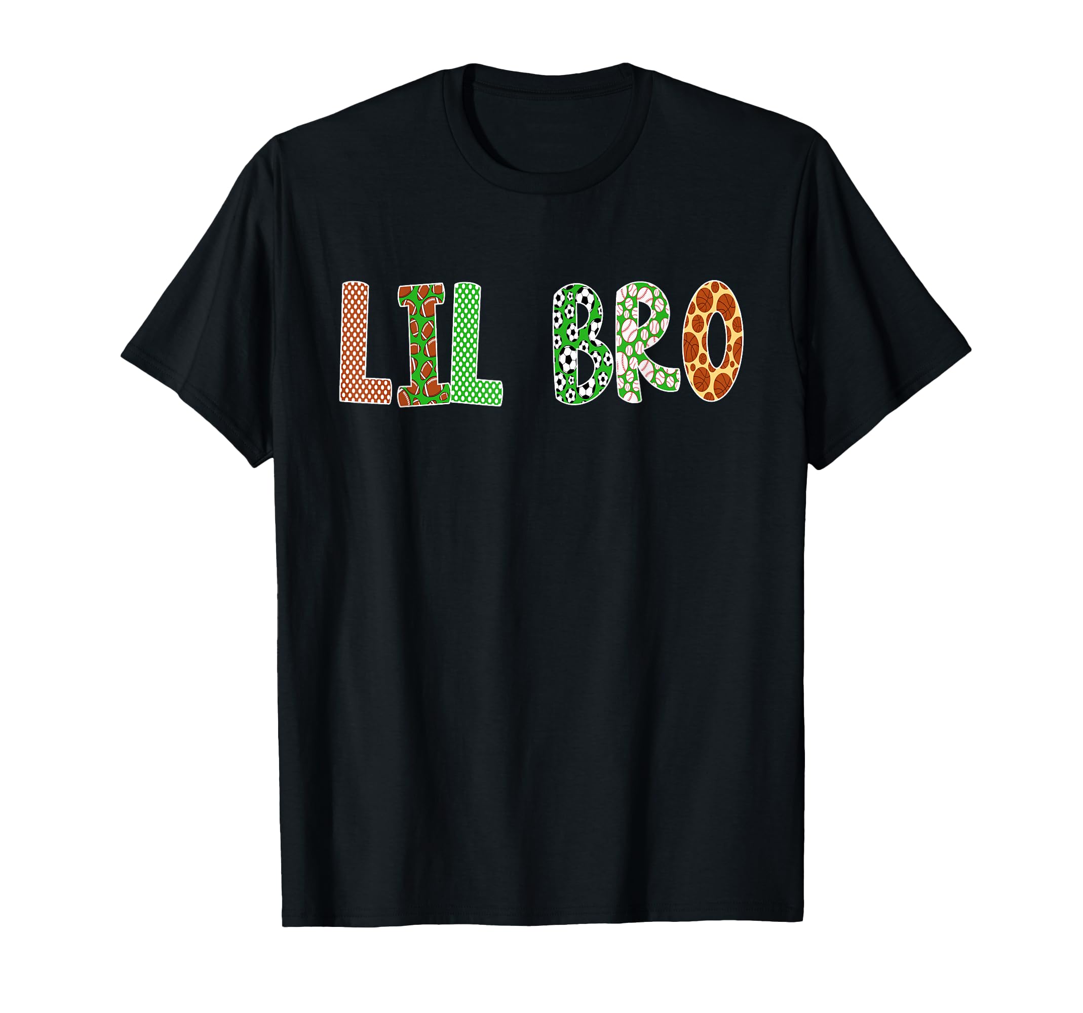 Sports Baller Brother Lil Bro Birthday T-Shirt - Aesthetic Graphic Unisex - T-Shirt, Sweatshirt, Hoodie