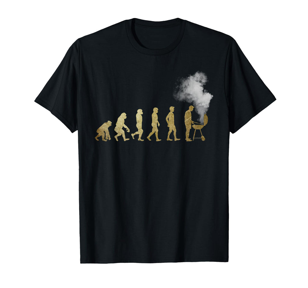 Evolution Grill Master Grilling Gifts I T-Shirt - Unique Graphic Men Women - T-Shirt, Sweatshirt, Hoodie