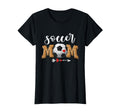 Soccer Mom Gifts Mothers Day Leopard T-Shirt - Custom Art Print Men Women - T-Shirt, Sweatshirt, Hoodie