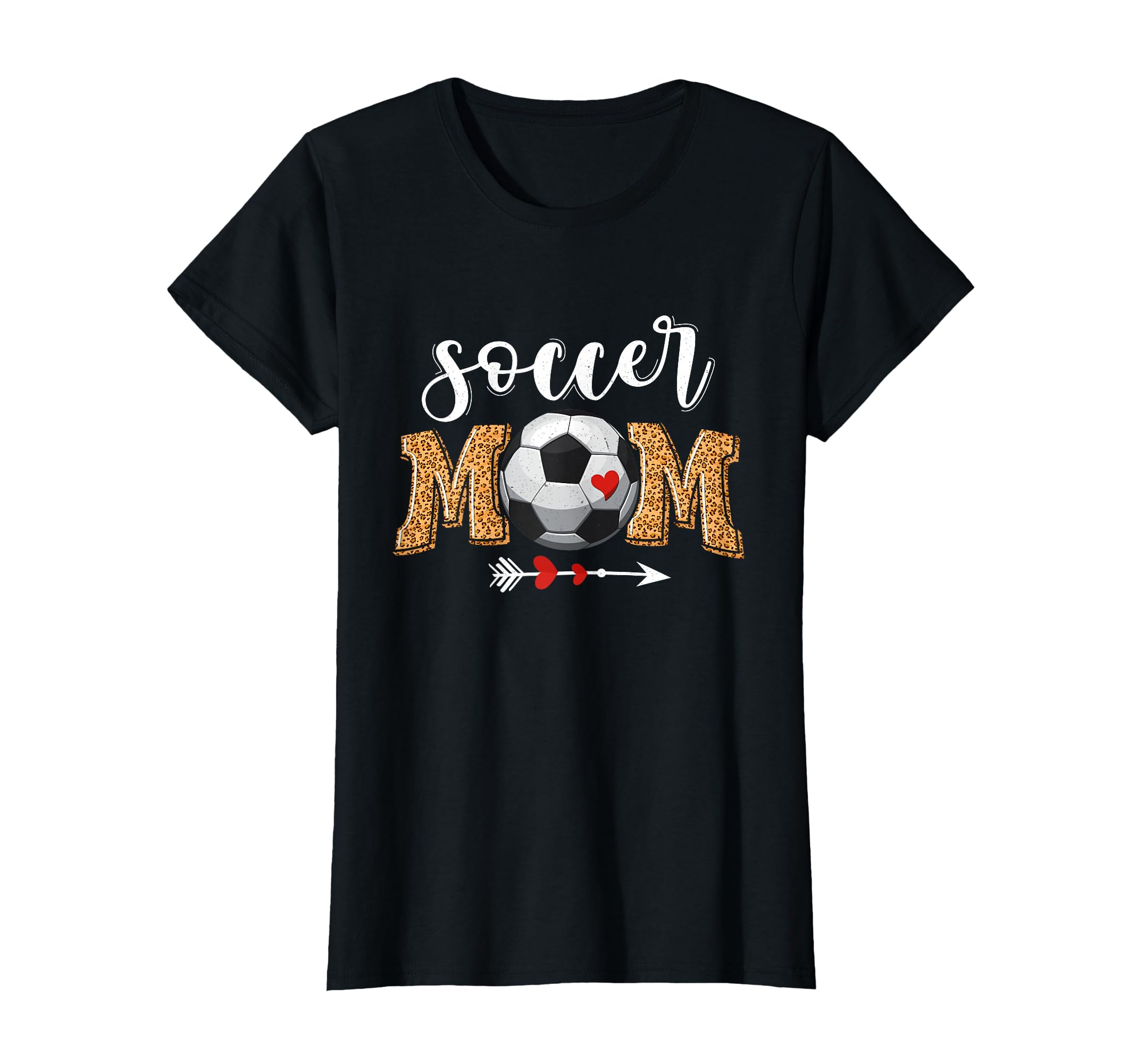 Soccer Mom Gifts Mothers Day Leopard T-Shirt - Custom Art Print Men Women - T-Shirt, Sweatshirt, Hoodie