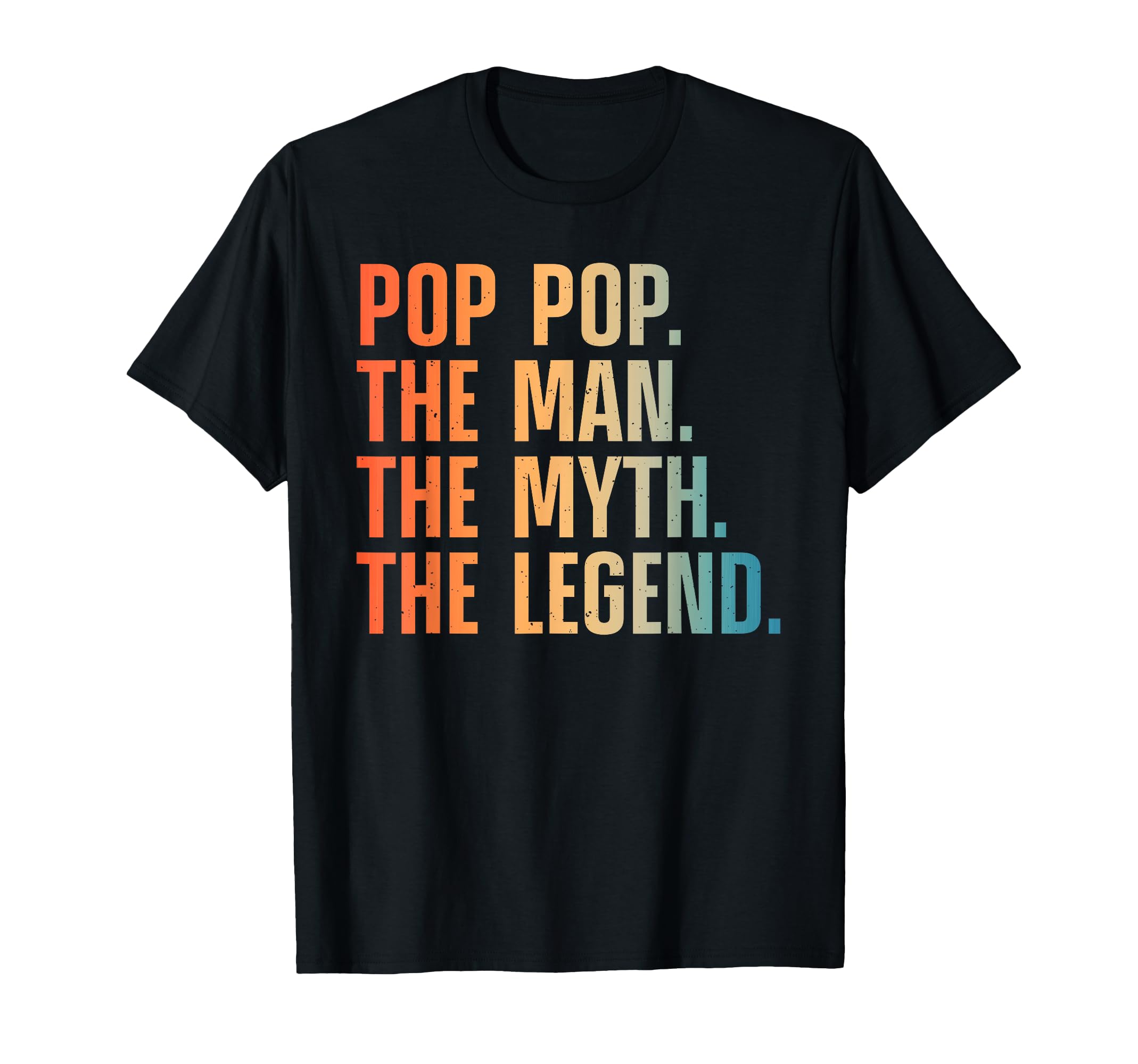 Pop Pop Art Grandpa Grandfather From T-Shirt - Custom Art Print Unisex - T-Shirt, Sweatshirt, Hoodie