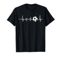Soccer Ball Heartbeat Soccer Lovers T-Shirt - Unique Graphic for Adults - T-Shirt, Sweatshirt, Hoodie