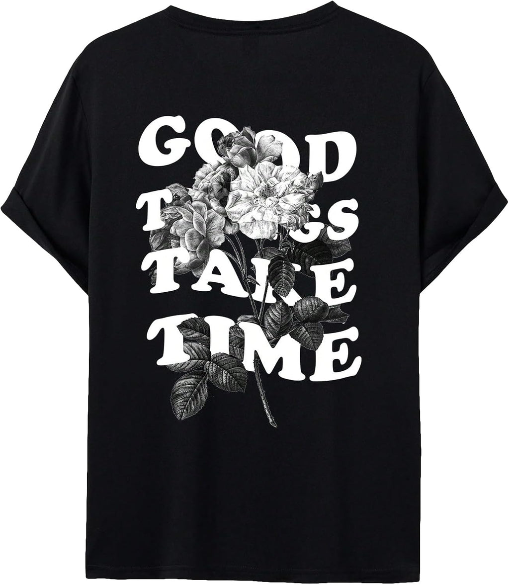 Men's Novelty Casual Letter Graphic Crewneck Half - Adult & Kids T-Shirts, Sweatshirts & Hoodies apparel design preview 1