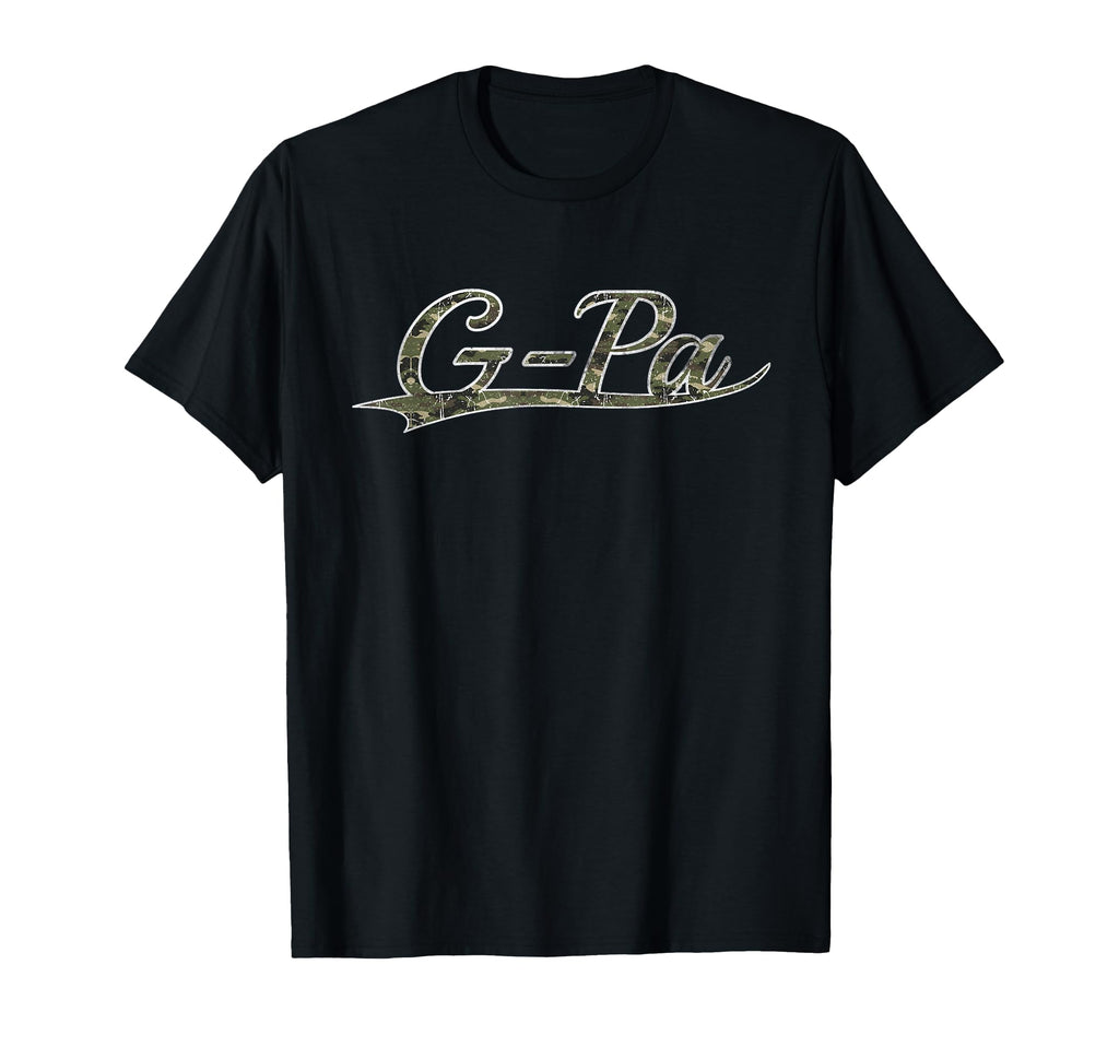 G Pa Grandpa Grandfather Camouflage T-Shirt - Streetwear Style for Adults - T-Shirt, Sweatshirt, Hoodie