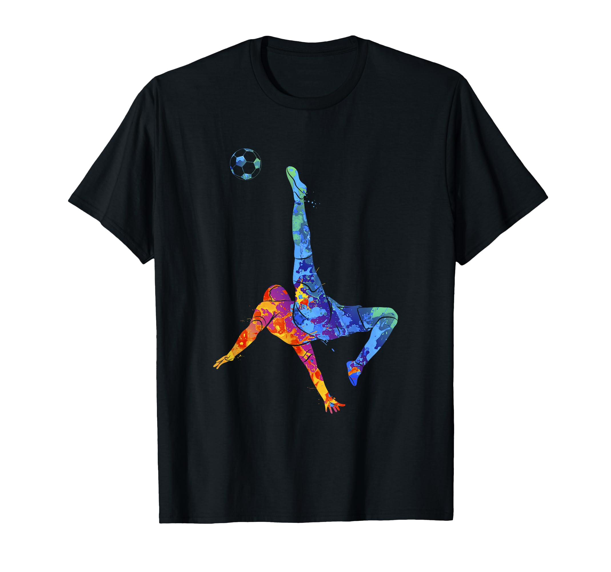 Soccer Drawing Sports Soccer Athlete T-Shirt - Streetwear Style Unisex - T-Shirt, Sweatshirt, Hoodie