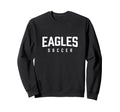 Eagle Inspired Soccer Sweatshirt - Fun Novelty Design for Adults - T-Shirt, Sweatshirt, Hoodie