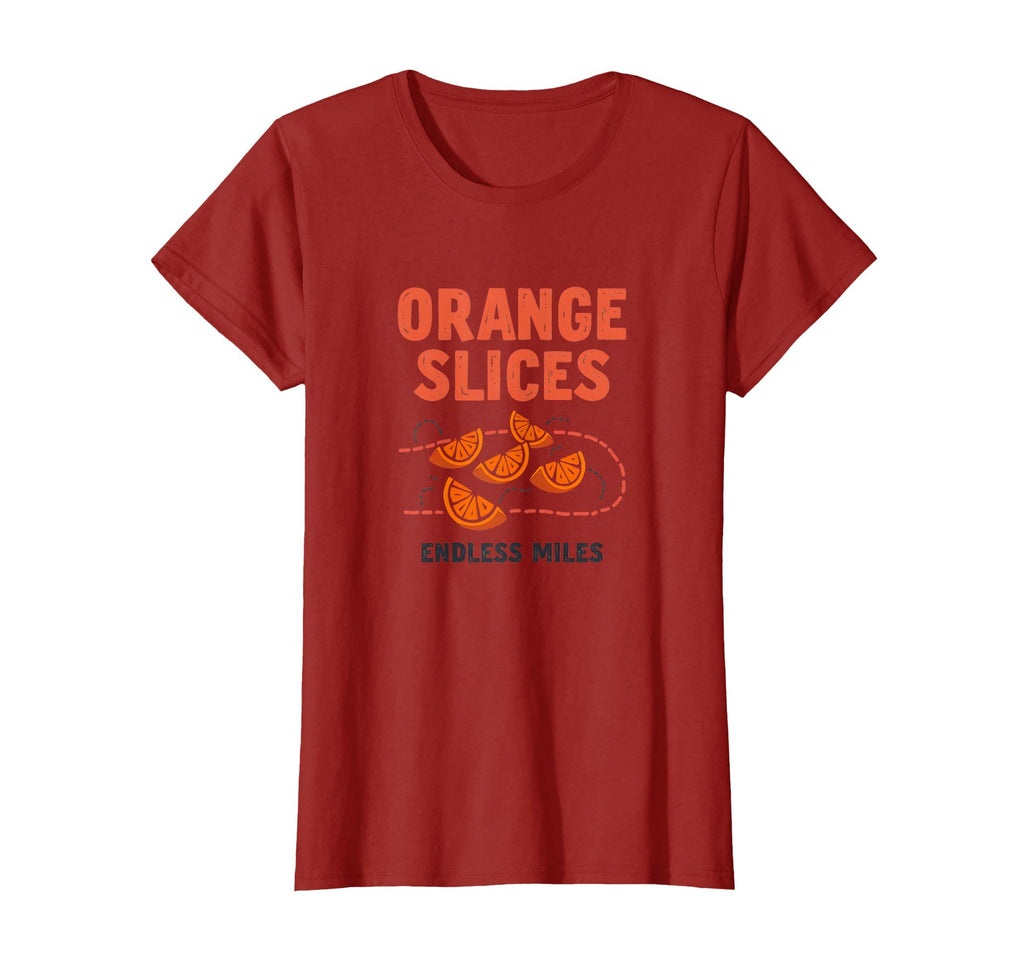 Orange Slices Endless Miles Soccer T-Shirt - Casual Everyday Wear Unisex - T-Shirt, Sweatshirt, Hoodie