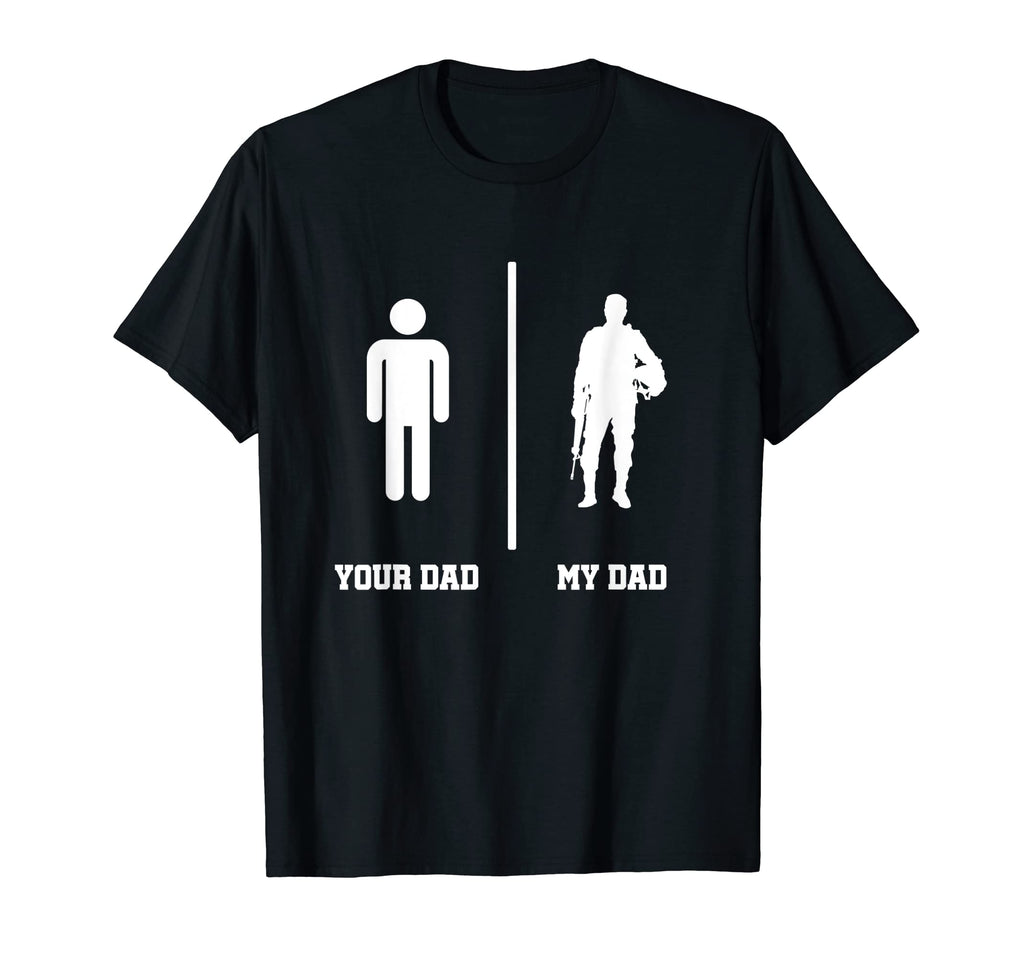 Proud Army My Family Military Your Dad T-Shirt - Trendy Graphic for Adults - T-Shirt, Sweatshirt, Hoodie