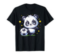 Soccer Player Panda Kicking Soccer Ball T-Shirt - Streetwear Style Unisex - T-Shirt, Sweatshirt, Hoodie