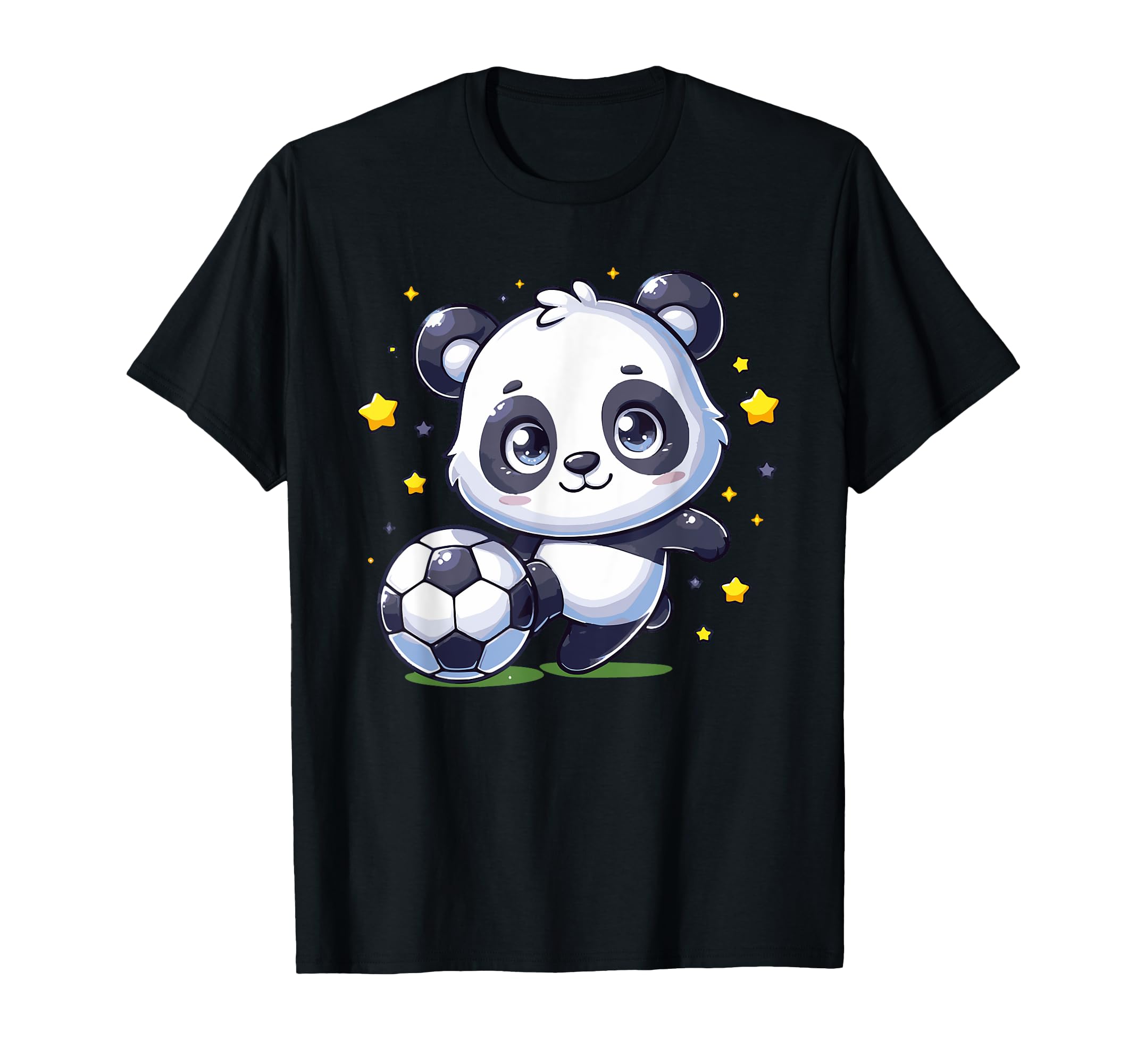 Soccer Player Panda Kicking Soccer Ball T-Shirt - Streetwear Style Unisex - T-Shirt, Sweatshirt, Hoodie