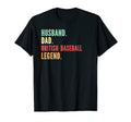 British Baseball Athlete Dad Husband T-Shirt - Minimalist Print Unisex - T-Shirt, Sweatshirt, Hoodie