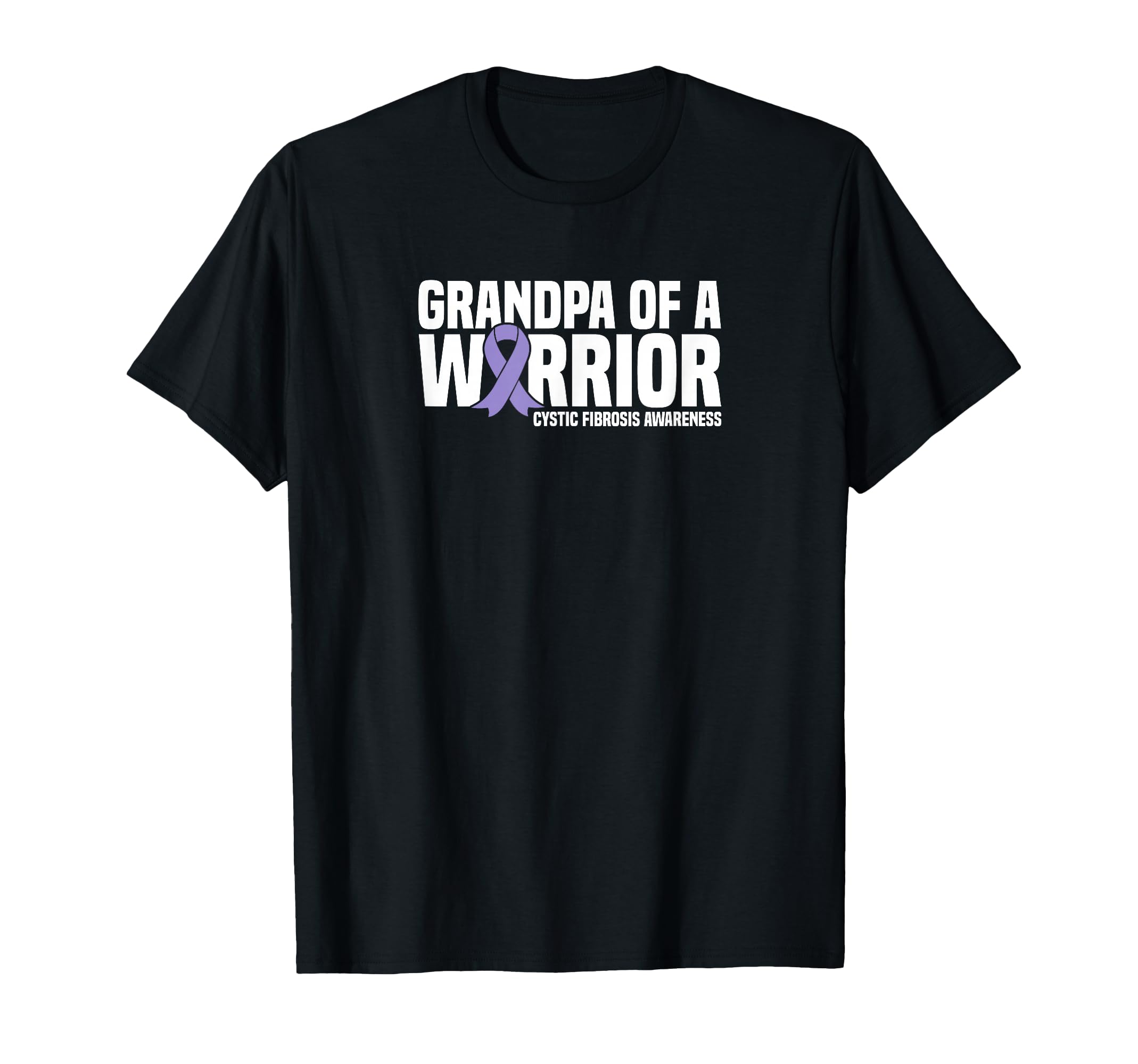 Grandpa Warrior Cystic Fibrosis T-Shirt - Unique Graphic for Adults - T-Shirt, Sweatshirt, Hoodie