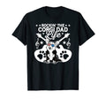 Rockin Corgi Dad Life Dog Lover T-Shirt - Aesthetic Graphic for Adults - T-Shirt, Sweatshirt, Hoodie