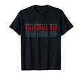 Volleyball Dad Funny Layered Text Father T-Shirt - Minimalist Print Unisex - T-Shirt, Sweatshirt, Hoodie