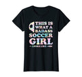 Womens This Is What Badass Soccer Looks T-Shirt - Minimalist Print Unisex - T-Shirt, Sweatshirt, Hoodie