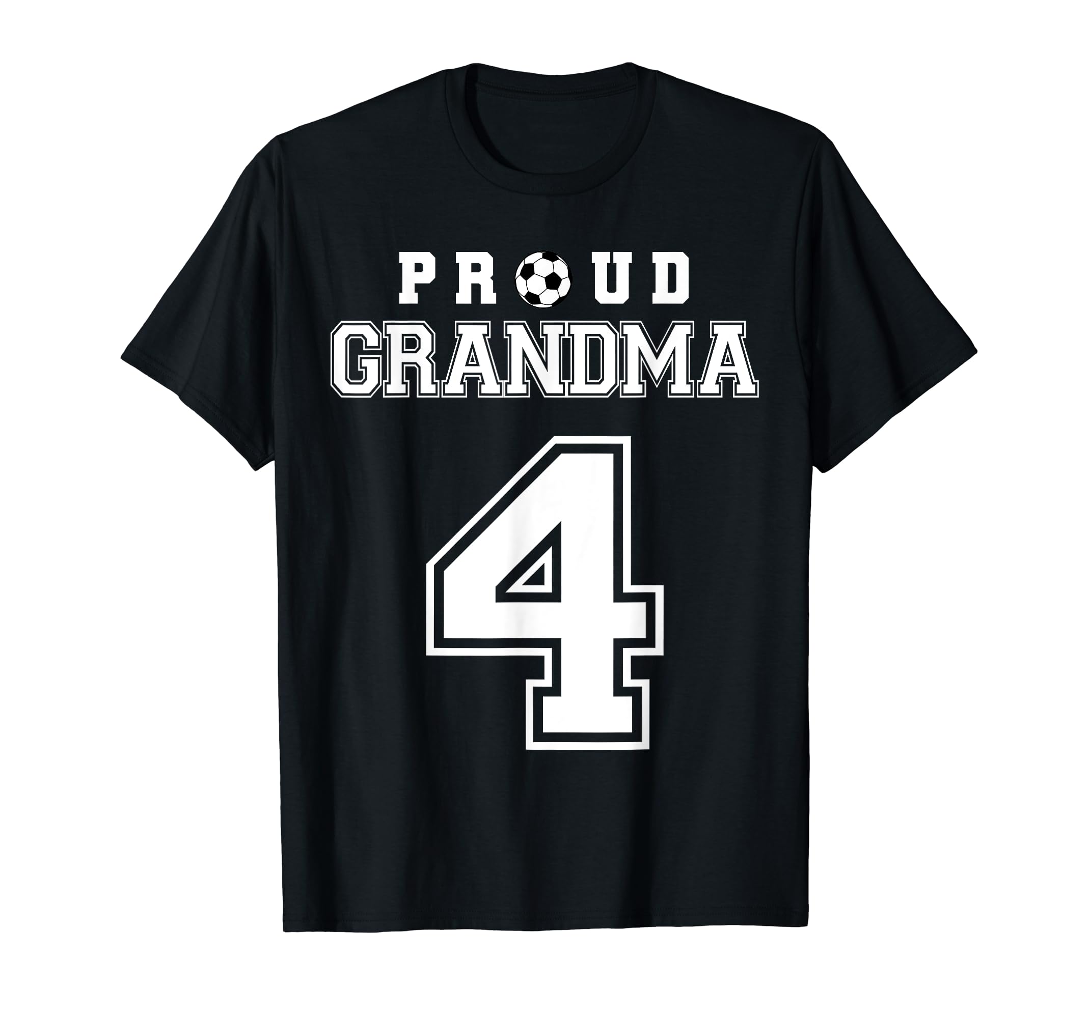 Number 4 Custom Proud Soccer Futbol T-Shirt - Streetwear Style Unisex - T-Shirt, Sweatshirt, Hoodie