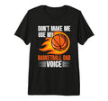 Fathers Day Basketball Dad Game Day Tri T-Shirt - Trendy Graphic Men Women - T-Shirt, Sweatshirt, Hoodie
