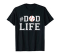 Baseball Dad Life Coach Funny Father T-Shirt - Minimalist Print Unisex - T-Shirt, Sweatshirt, Hoodie