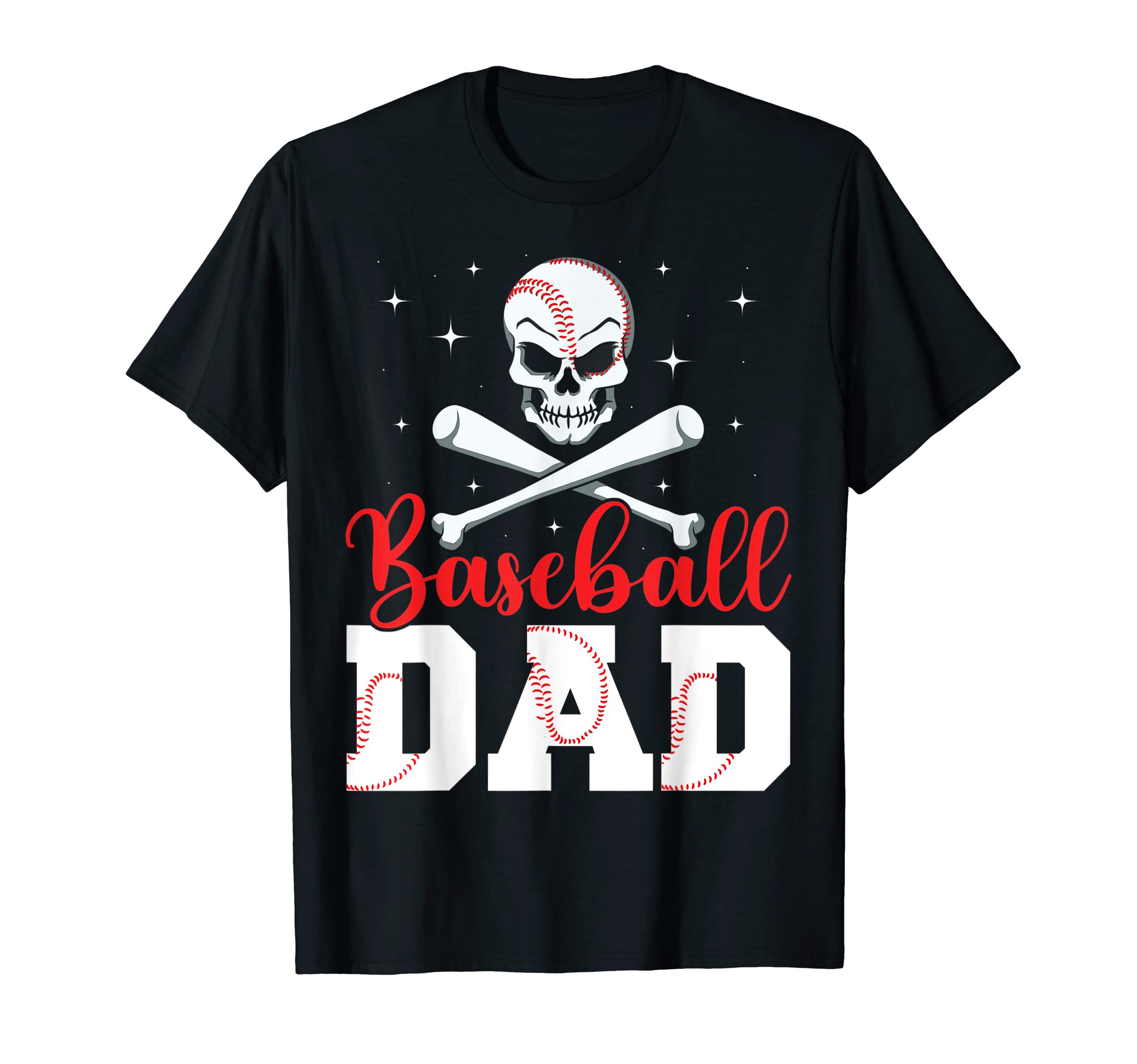 Mens Baseball Dad T-Shirt - Casual Everyday Wear for Adults - T-Shirt, Sweatshirt, Hoodie