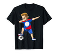 Dabbing Soccer Laos Jersey Lao T-Shirt - Trendy Graphic for Adults - T-Shirt, Sweatshirt, Hoodie