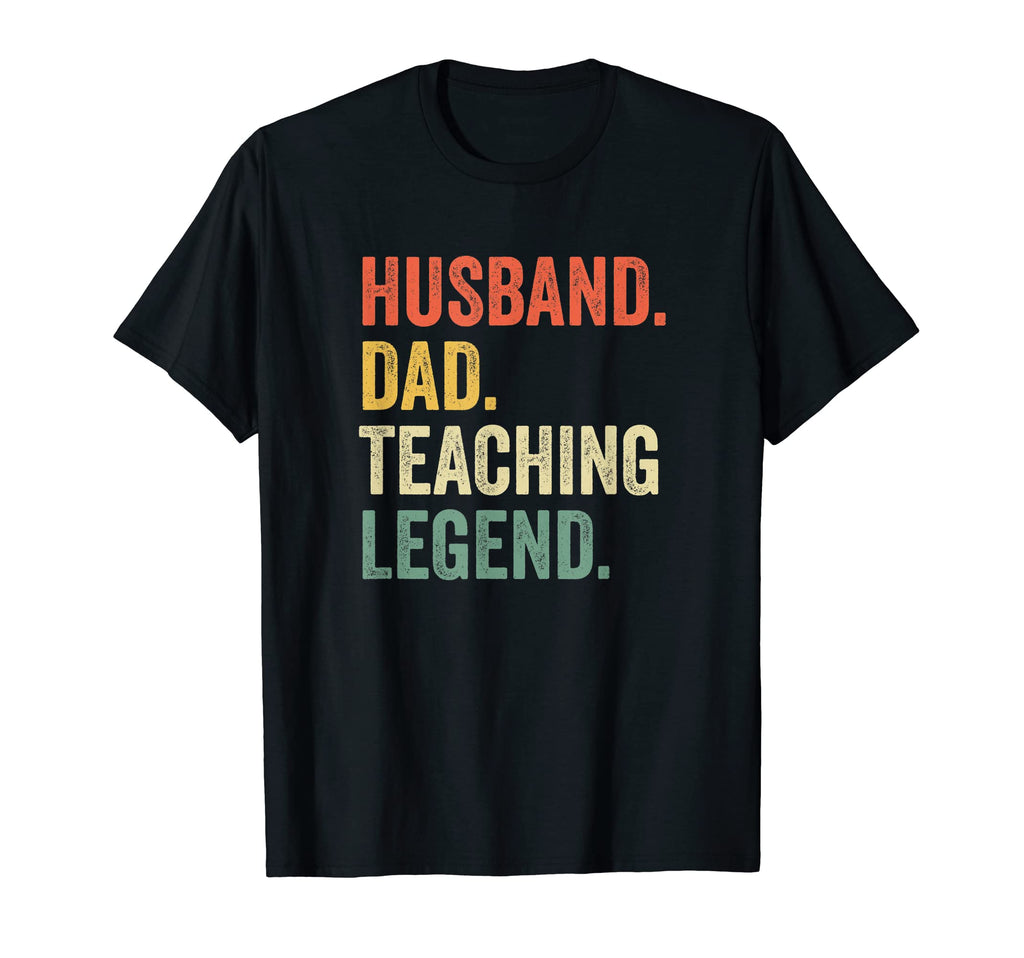 Funny Teacher Husband Dad Teaching T-Shirt - Minimalist Print Men Women - T-Shirt, Sweatshirt, Hoodie
