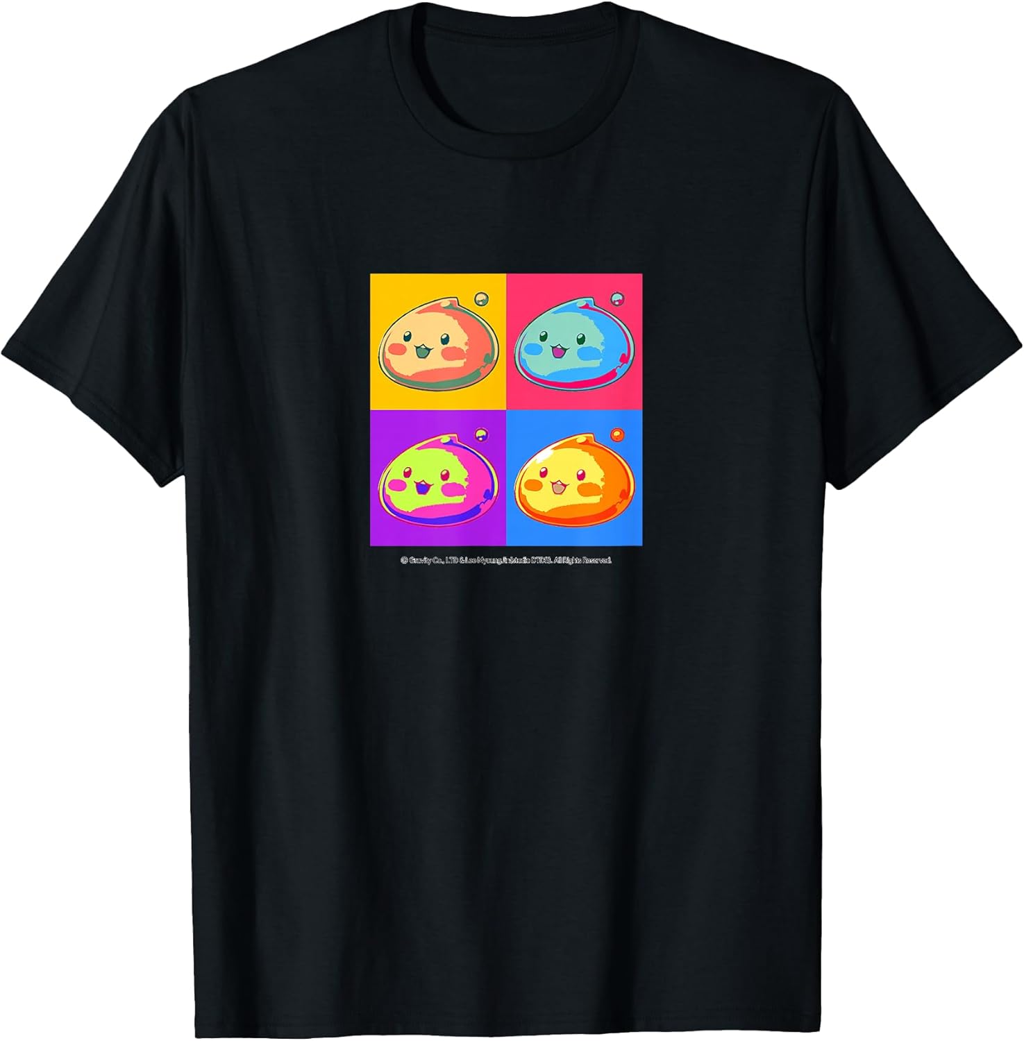 [Limited] Colorful Pop Art Grid Slime Ragnarok - Adult & Kids T-Shirts, Sweatshirts & Hoodies apparel design preview 1