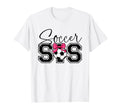 Soccer Sister Heart Big Sister Little T-Shirt - Fun Novelty Design Unisex - T-Shirt, Sweatshirt, Hoodie