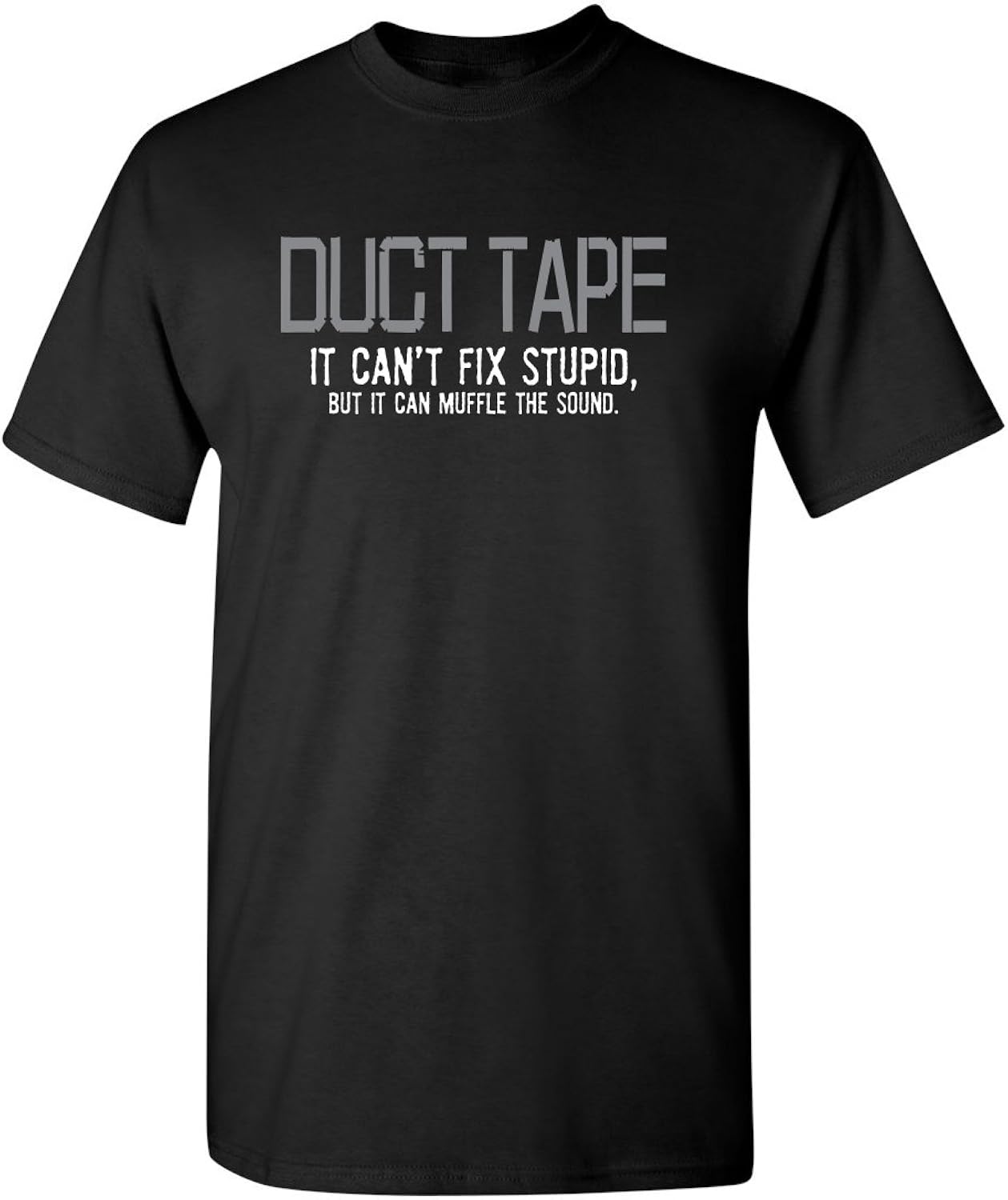 Duct Tape Muffle The Sound Funny Adult Humor Everyday - Adult & Kids T-Shirts, Sweatshirts & Hoodies apparel design preview 1