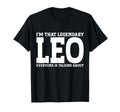 Leo Gifts Leo Name Birthday Gifts T-Shirt - Trendy Graphic Unisex - T-Shirt, Sweatshirt, Hoodie