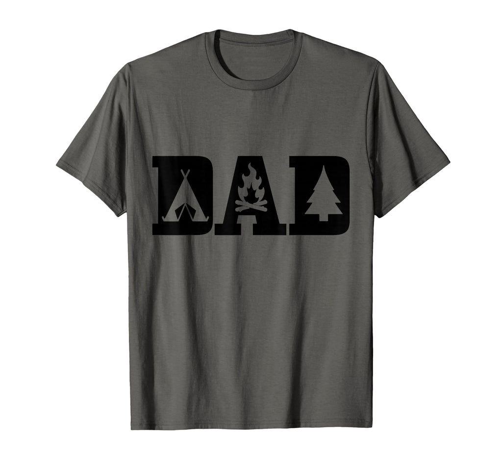 Camping Dad Fathers Day Outdoor T-Shirt - Fun Novelty Design Men Women - T-Shirt, Sweatshirt, Hoodie