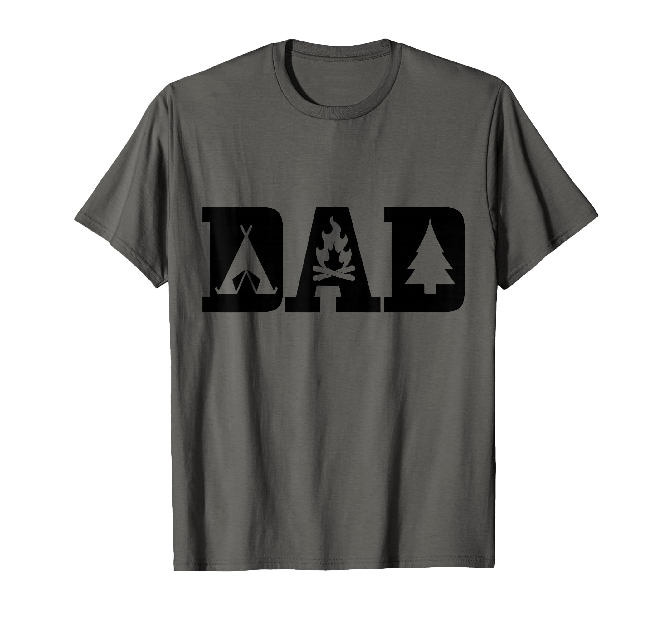 Camping Dad Fathers Day Outdoor T-Shirt - Fun Novelty Design Men Women - T-Shirt, Sweatshirt, Hoodie