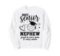 2027 Senior Soccer Nephew Proud Family Sweatshirt - Unique Graphic Unisex - T-Shirt, Sweatshirt, Hoodie