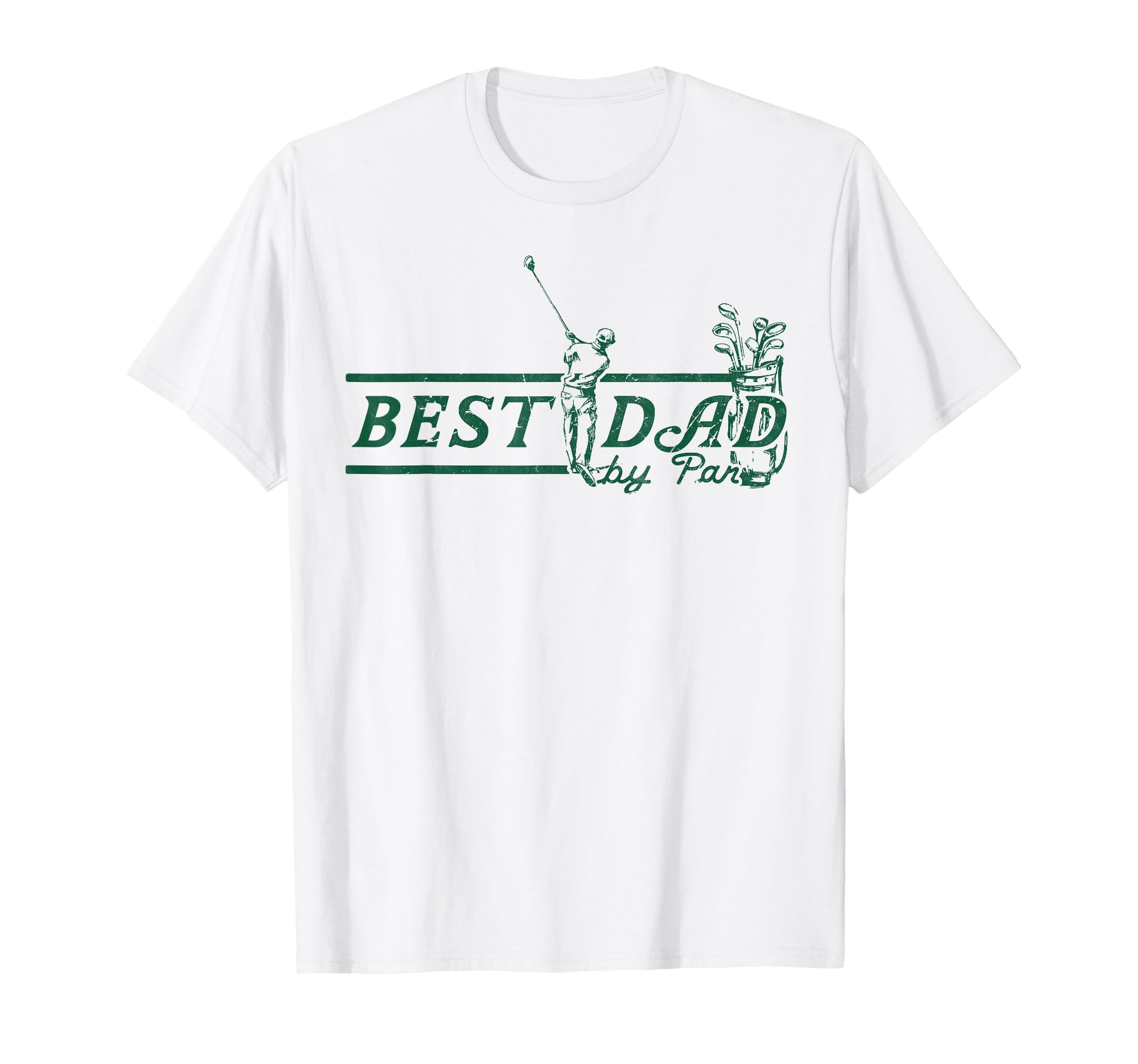 Best Dad Par Funny Mens Golfing T-Shirt - Casual Everyday Wear for Adults - T-Shirt, Sweatshirt, Hoodie