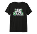 Rams Soccer Mom Game Day Mascot Green T-Shirt - Novelty Apparel for Adults - T-Shirt, Sweatshirt, Hoodie