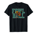 Fowl Ball Thanksgiving Turkey Playing T-Shirt - Trendy Graphic Unisex - T-Shirt, Sweatshirt, Hoodie