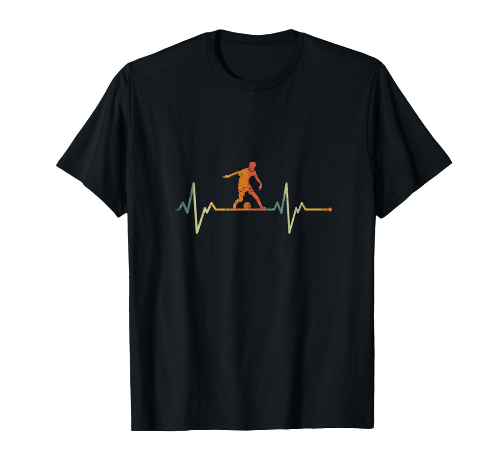 Soccer Player Gift Heartbeat T-Shirt - Custom Art Print for Adults - T-Shirt, Sweatshirt, Hoodie