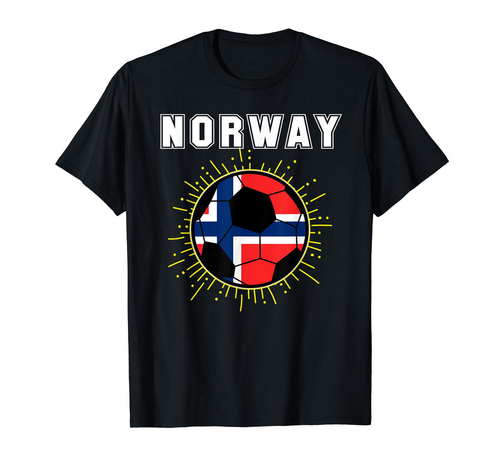 Norwegian Soccer Norway Flag World T-Shirt - Trendy Graphic for Adults - T-Shirt, Sweatshirt, Hoodie