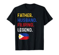 Father Husband Filipino Legend Proud T-Shirt - Minimalist Print for Adults - T-Shirt, Sweatshirt, Hoodie
