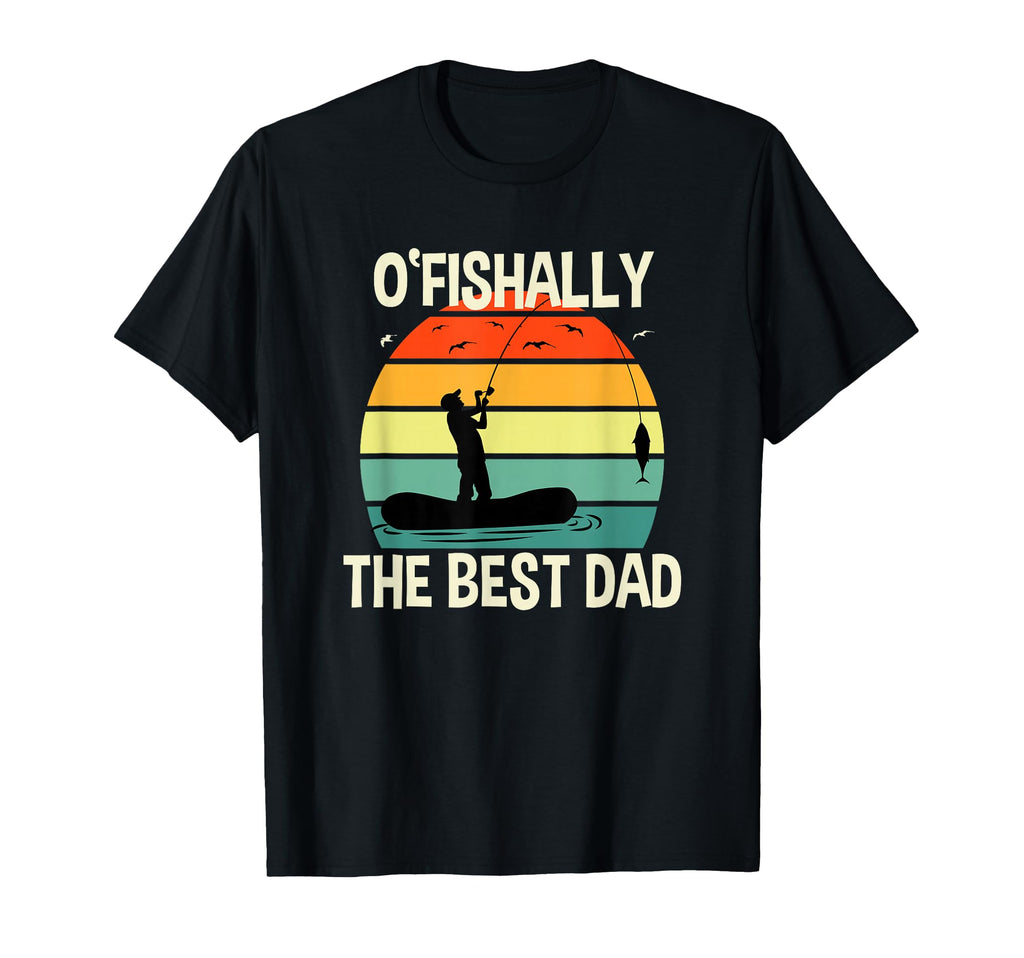 Ofishally Best Dad Gift Fisherman T-Shirt - Aesthetic Graphic Unisex - T-Shirt, Sweatshirt, Hoodie