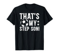 Proud Soccer Step Dad Soccer Player T-Shirt - Trendy Graphic Unisex - T-Shirt, Sweatshirt, Hoodie