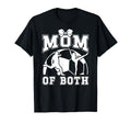 Mom Both Proud Soccer And Dance Mom T-Shirt - Unique Graphic Men Women - T-Shirt, Sweatshirt, Hoodie