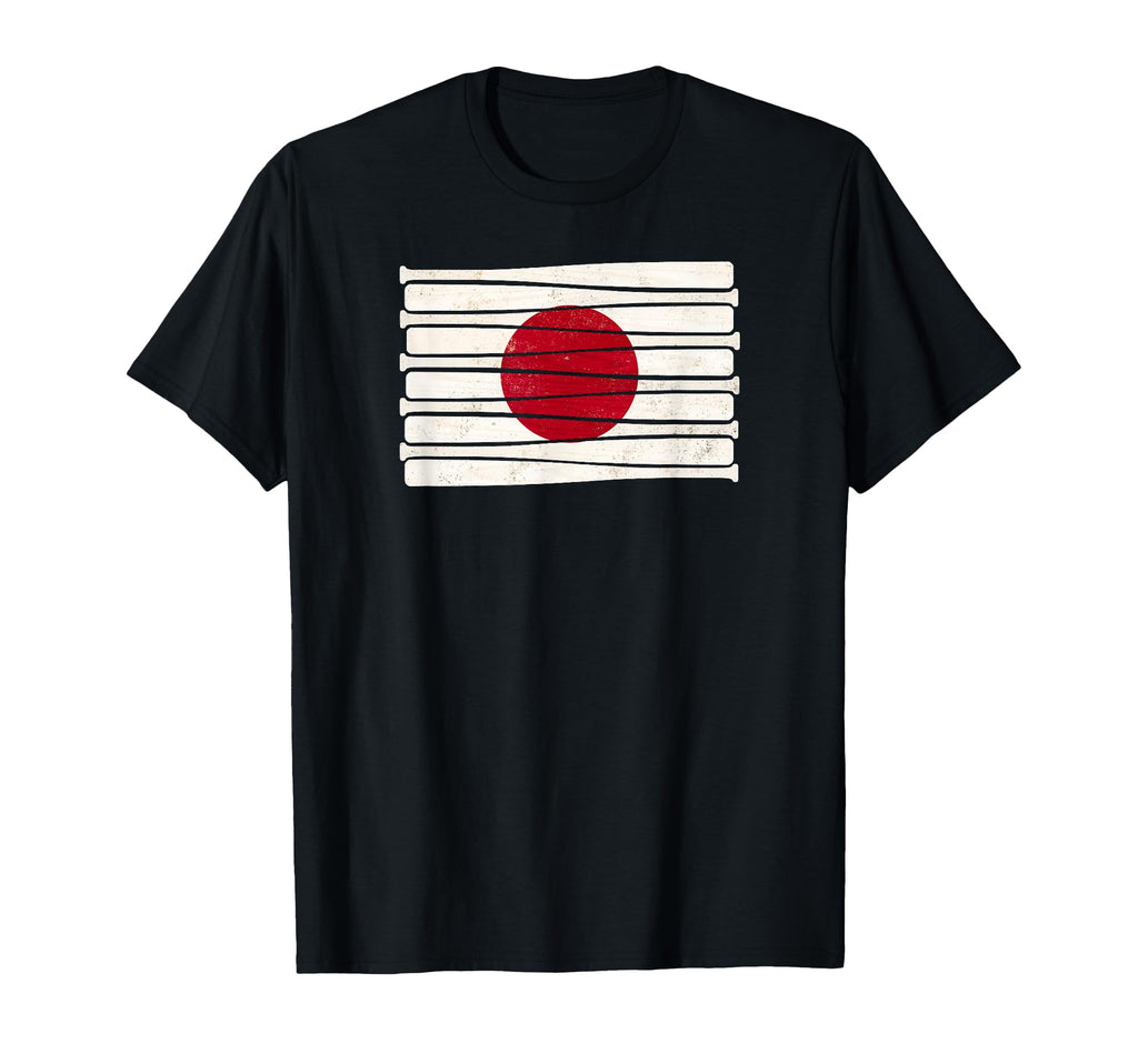 Japanese Baseball Bat Flag T-Shirt - Casual Everyday Wear Unisex - T-Shirt, Sweatshirt, Hoodie