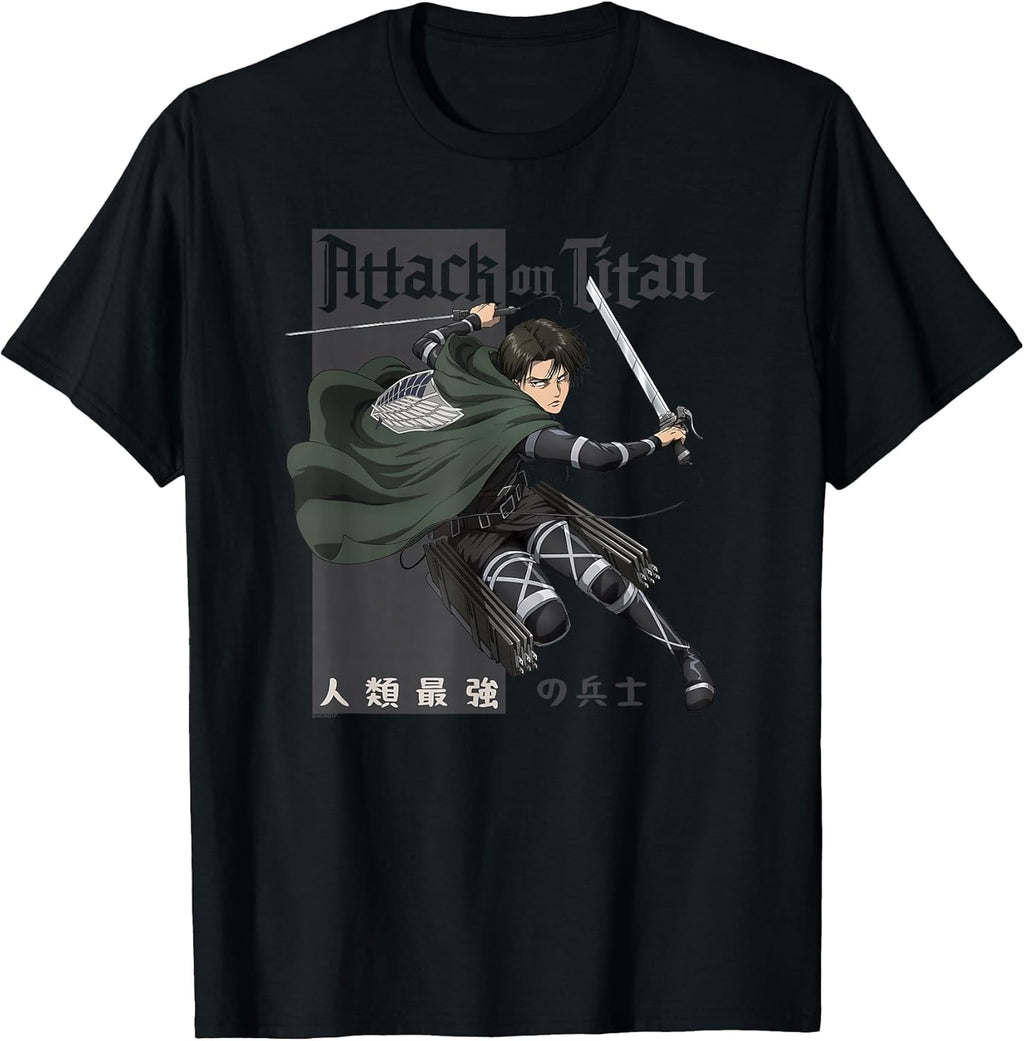 Season 4 Humanity's Strongest Soldier Anime - Adult & Kids T-Shirts, Sweatshirts & Hoodies apparel design preview 1