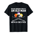 Best Billiard Art Grandpa Billiard T-Shirt - Custom Art Print for Adults - T-Shirt, Sweatshirt, Hoodie