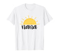 Nana Birthday First Trip Around Sun T-Shirt - Minimalist Print for Adults - T-Shirt, Sweatshirt, Hoodie