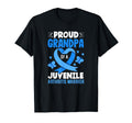 Proud Grandpa Juvenile Arthritis Warrior T-Shirt - Aesthetic Graphic Unisex - T-Shirt, Sweatshirt, Hoodie