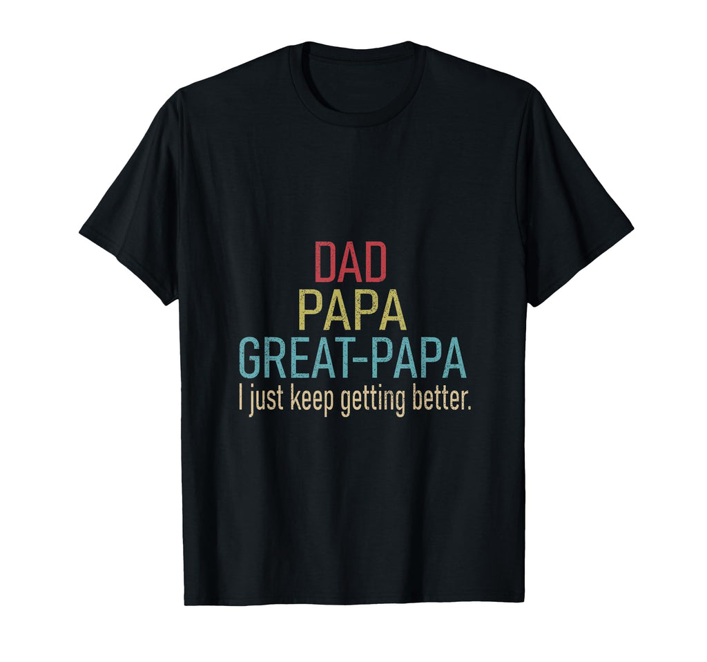 Promoted To Great Papa 2024 Fathers Day T-Shirt - Trendy Graphic Men Women - T-Shirt, Sweatshirt, Hoodie