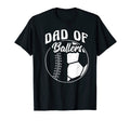 Dad Ballers Father Son Soccer Baseball T-Shirt - Trendy Graphic Unisex - T-Shirt, Sweatshirt, Hoodie